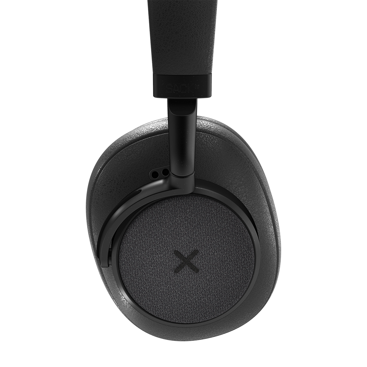 Touch 400 høretelefoner i sort med roterbare ørekopper og minimalistisk design.