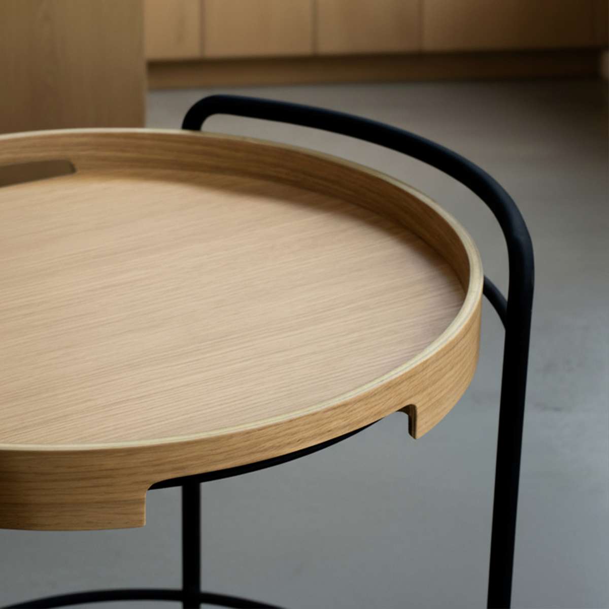 Serving Table w/ Nordic Serving Tray