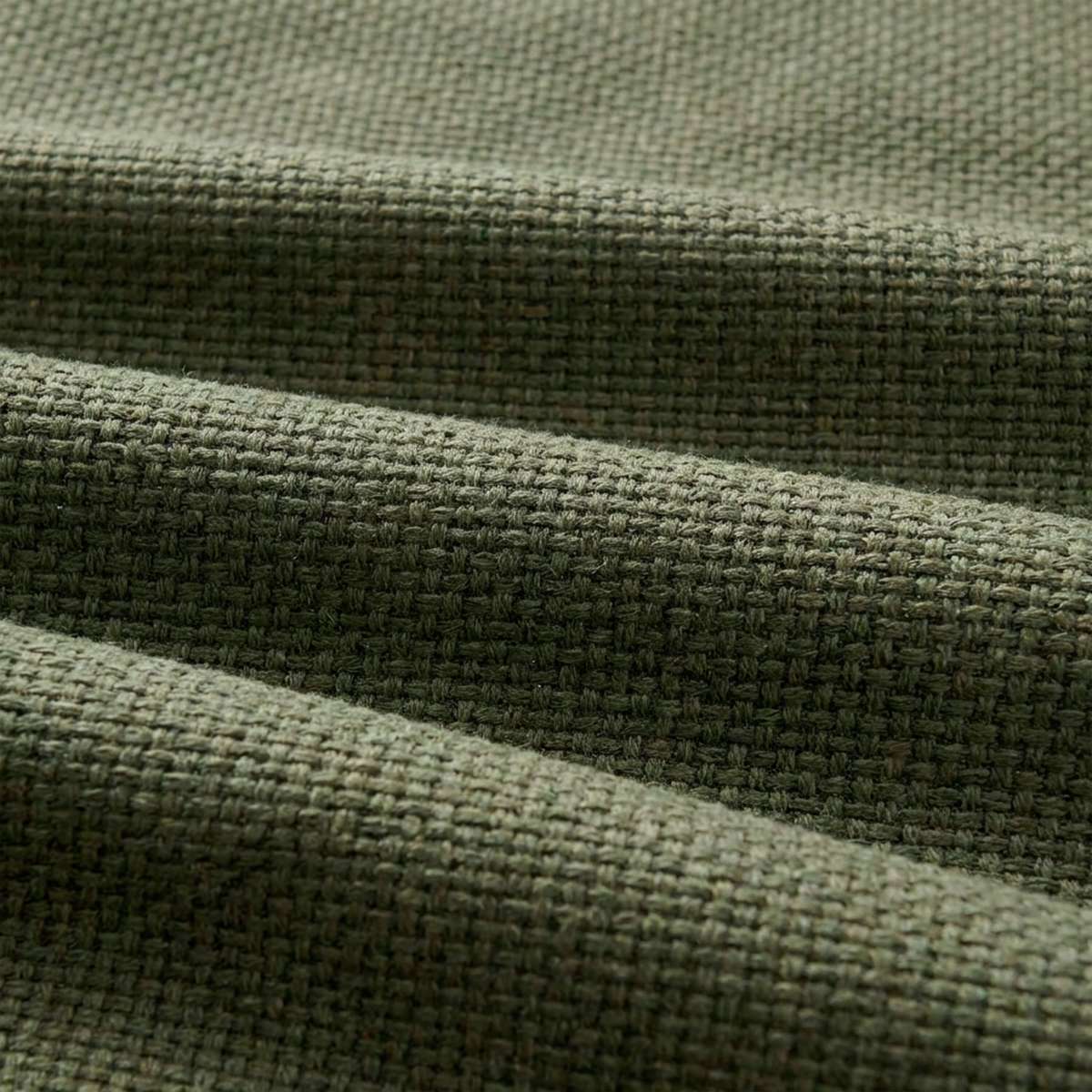 Udendørs Soft Sofa Outdoor hjørnesofa i Kirra Olive stof med bløde puder og lav ryg.