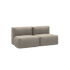 Soft Sofa Outdoor - 2 Seater | Soft Sofa Outdoor - 2 Seater - Kirra Sand | SACKit