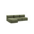 Soft Sofa Outdoor - 3 Seater w/ Lounger | Soft Sofa Outdoor - 3 Seater w/ Lounger - Kirra Olive | SACKit