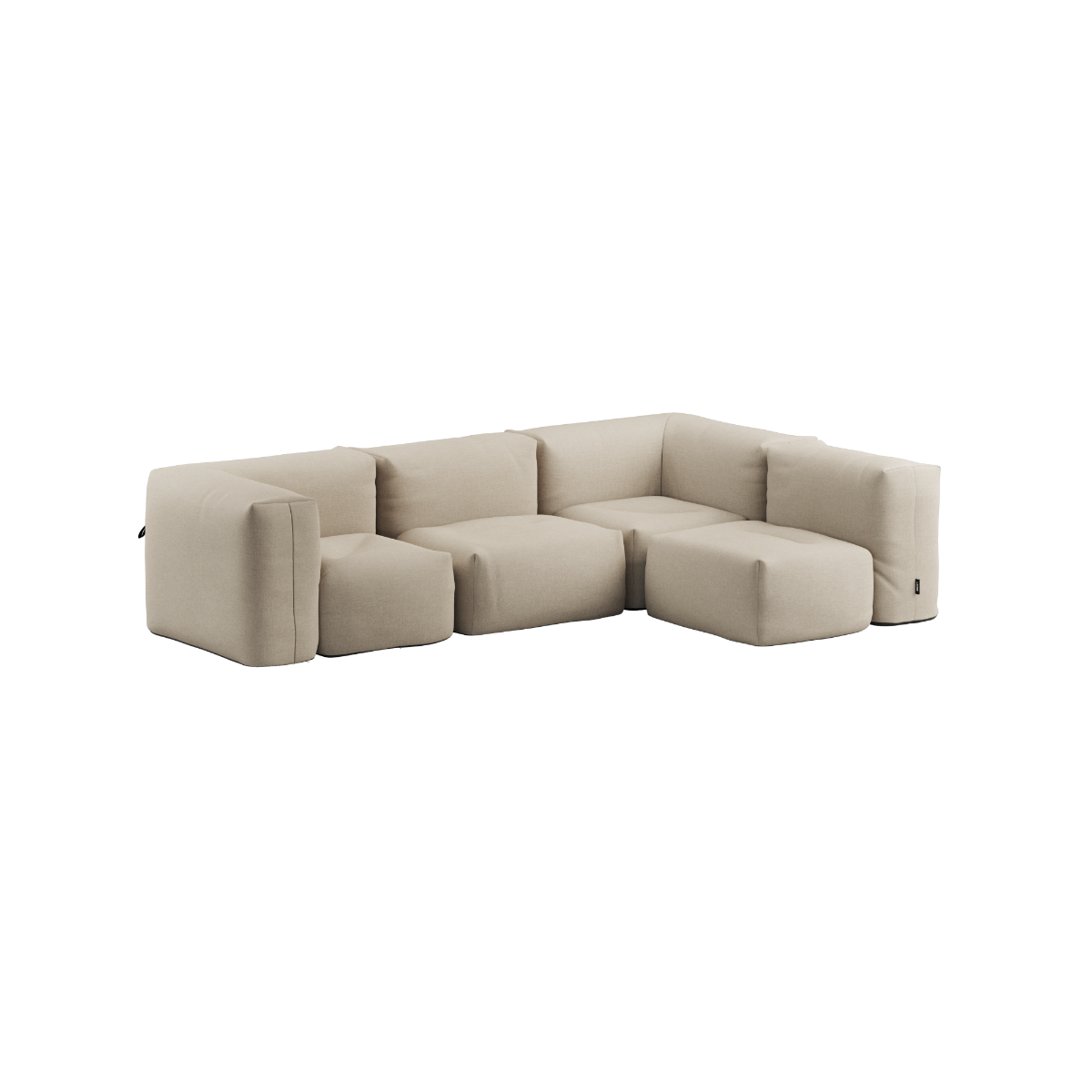 Soft Sofa Outdoor - 4 Seater Corner Sofa