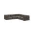 Soft Sofa Outdoor - 5 Seater Corner Sofa | Soft Sofa Outdoor - 5 Seater Corner Sofa - Kirra Noir | SACKit