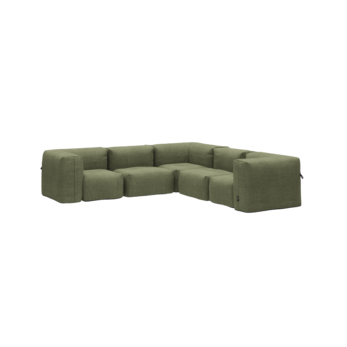 Soft Sofa Outdoor - 5 Seater Corner Sofa | Soft Sofa Outdoor - 5 Seater Corner Sofa - Kirra Olive | SACKit