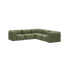 Soft Sofa Outdoor - 5 Seater Corner Sofa | Soft Sofa Outdoor - 5 Seater Corner Sofa - Kirra Olive | SACKit