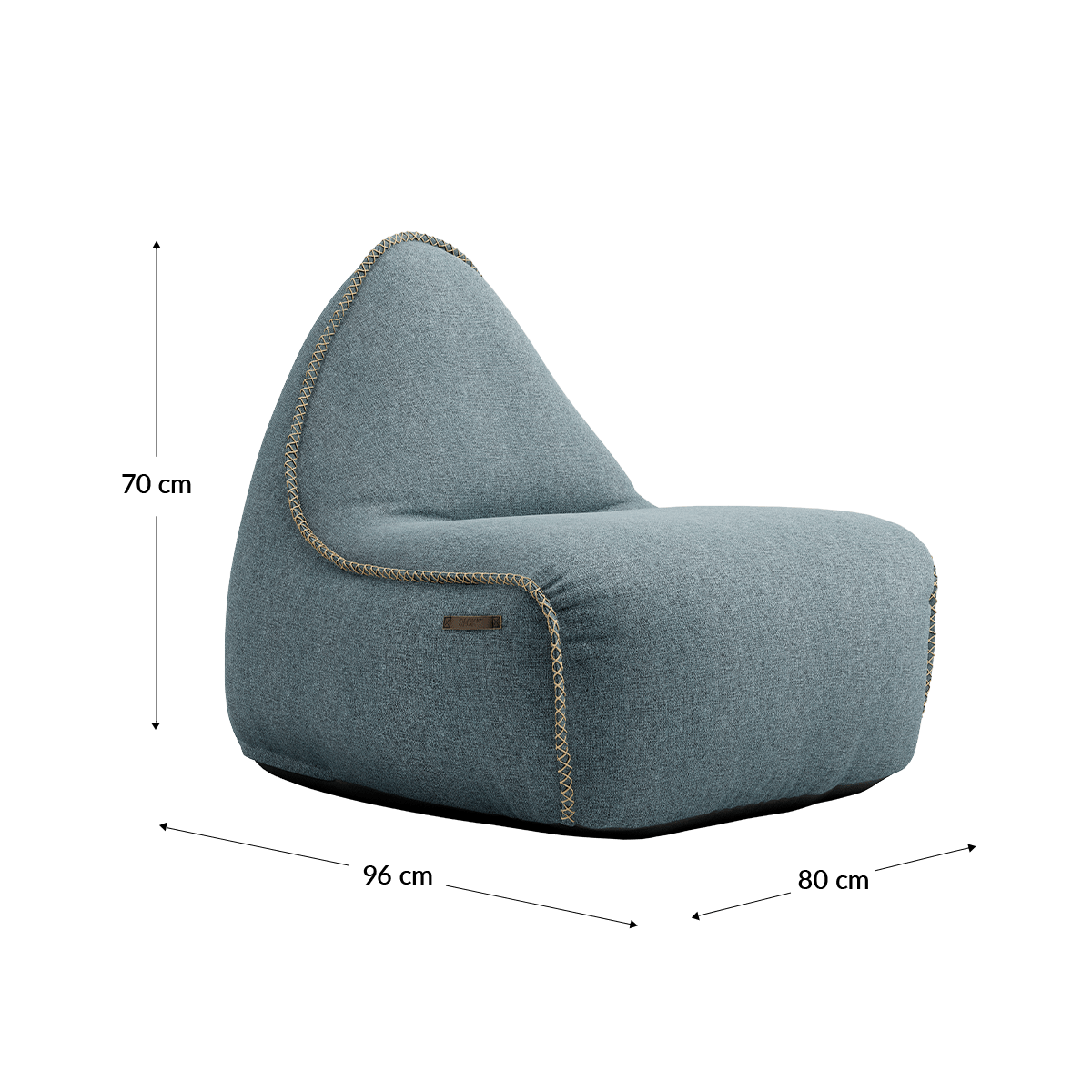 Medley Lounge Chair | Medley Lounge Chair - Medley Dusty Blue | SACKit