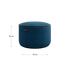 Medley Pouf puf i blåt Medley stof med rund form og blød fyldning.