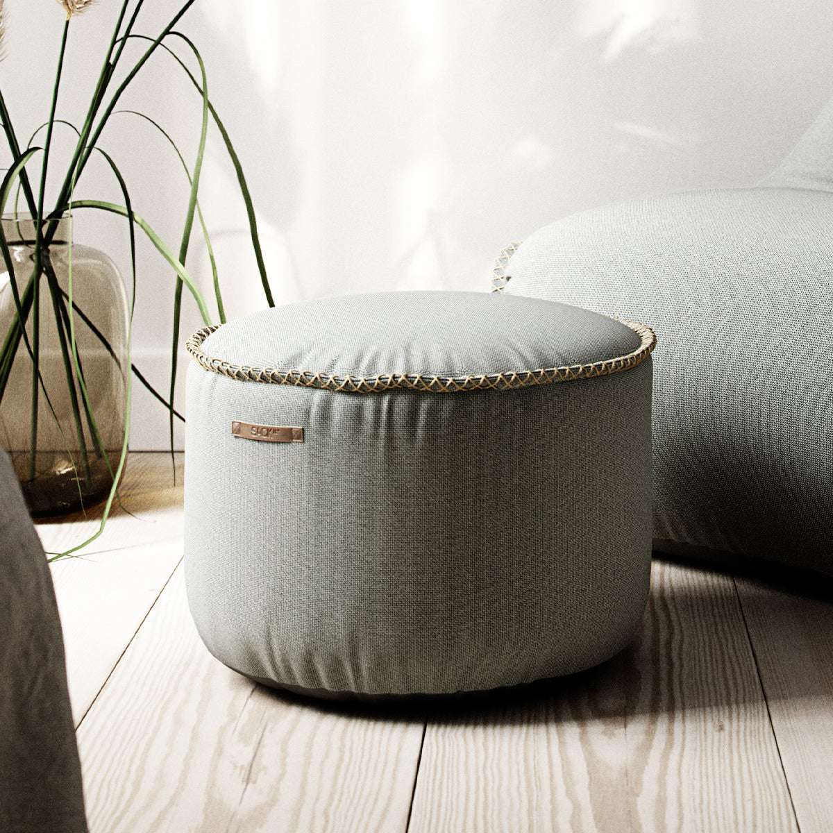 Cura Pouf | Cura Pouf - Cura Grey | SACKit