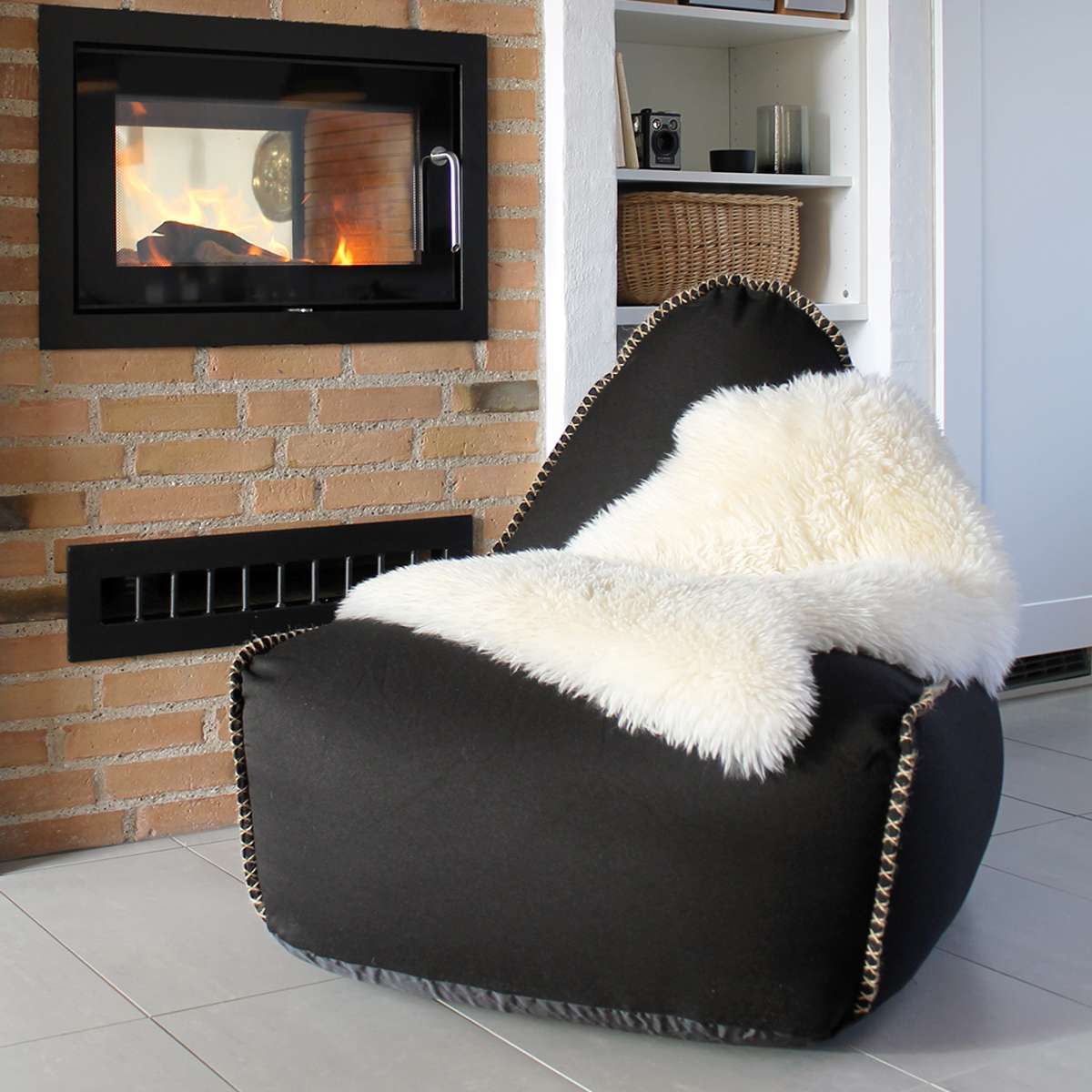 Canvas Lounge Chair