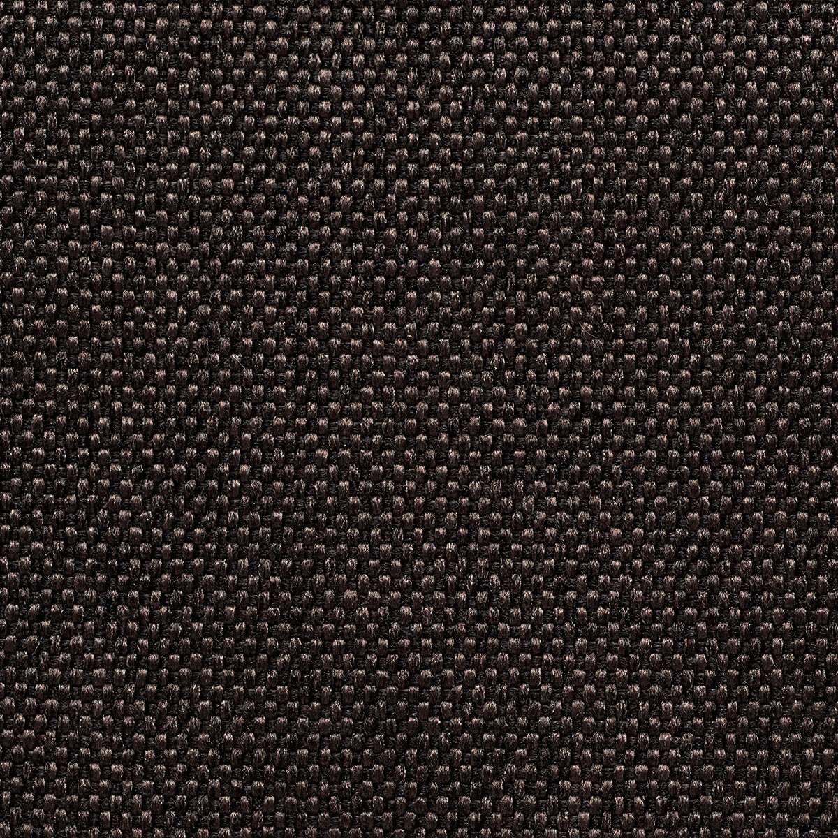 Blå Canvas Pouf i slidstærkt canvasstof med håndsyede hørsting og rund form.