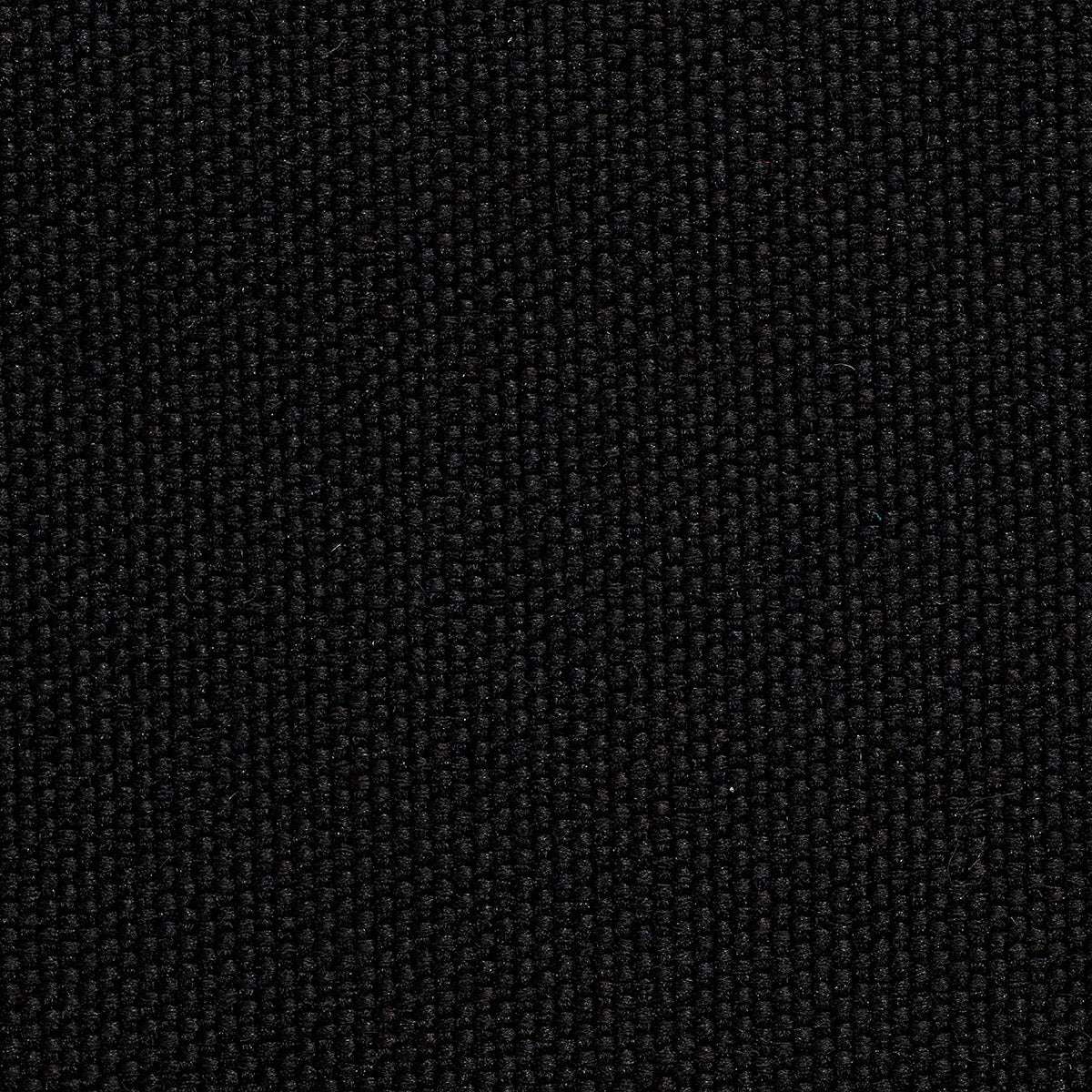 Canvas Pouf i petrol farvet slidstærkt canvas stof med håndsyede hørsting langs kanterne.