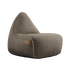 Cobana Lounge Chair i brun sækkestol med ryglæn i slidstærkt, vandafvisende materiale.