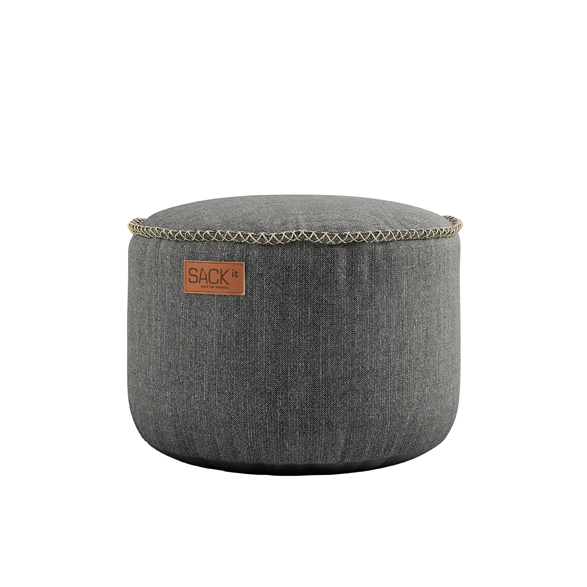Cobana Pouf | Cobana Pouf - Cobana Grey | SACKit