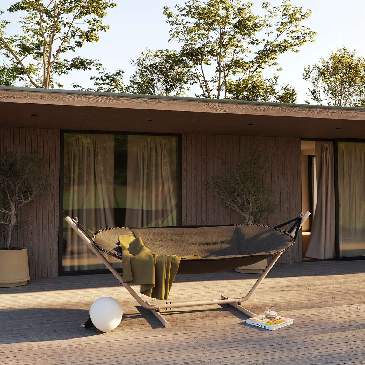 Cobana Hammock | Cobana Hammock - Kirra Indigo Taupe | SACKit