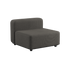 Kirra Noir Cobana Lounge Sofa modul i sort med pulverlakeret aluminiumsramme og tekstil i udendørs design.