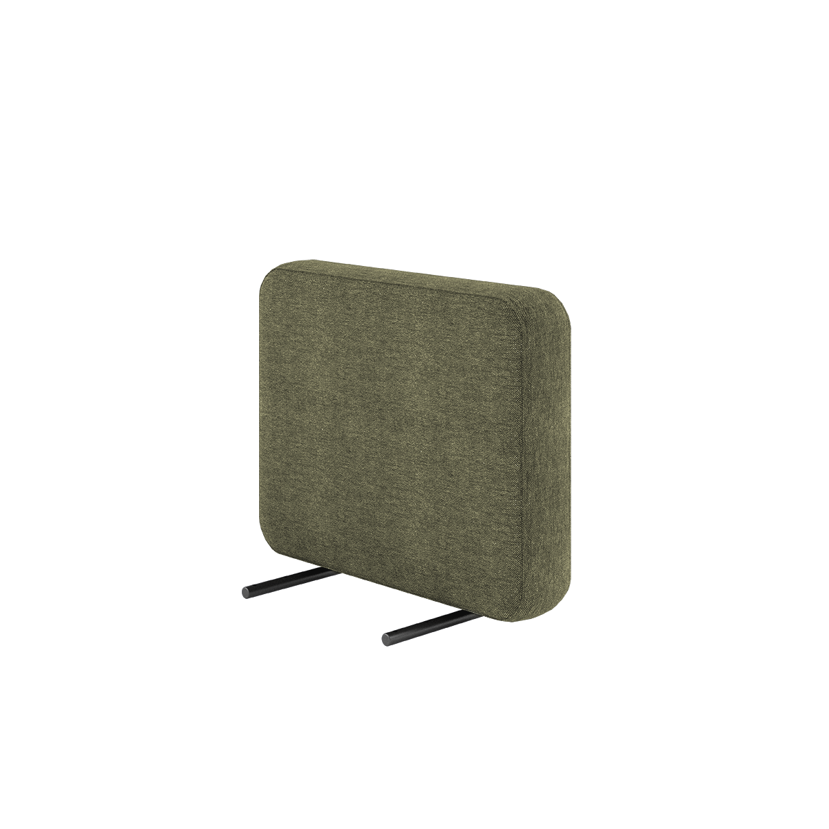 Sort armstøtte til Cobana Lounge Sofa i pulverlakeret aluminium og tekstil til udendørs brug.