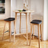 Nordic Bar Stool - Oak | Nordic Bar Stool - Oak - 68 cm Terra Black | SACKit