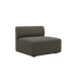 Fjord Sofa - Seat Section | Fjord Sofa - Seat Section - Sealife Brown | SACKit