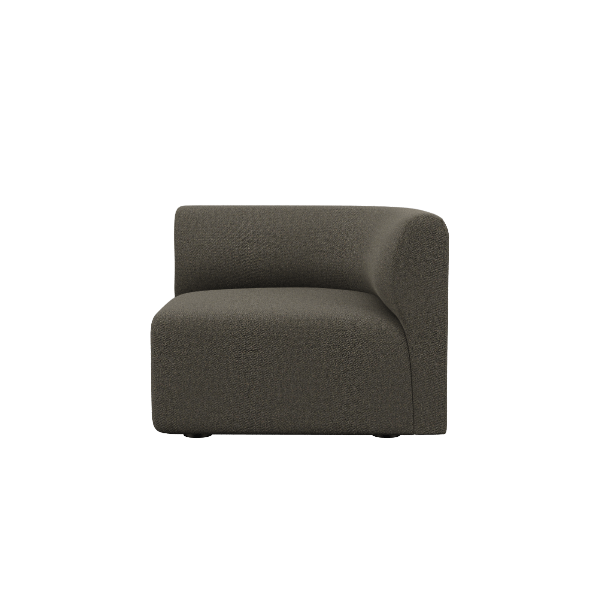 Fjord Sofa - Corner Section Right | Fjord Sofa - Corner Section Right - Sealife Brown | SACKit