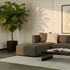 Fjord Sofa - Pouf | Fjord Sofa - Pouf - Sealife Brown | SACKit