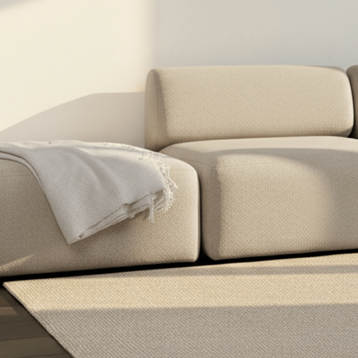 Fjord Sofa - Pouf | Fjord Sofa - Pouf - Cosmo Beige | SACKit