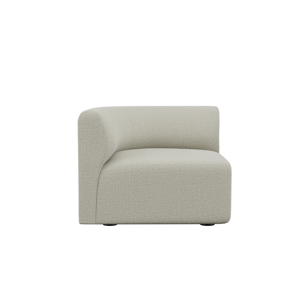 Fjord Sofa - Corner Section Left | Fjord Sofa - Corner Section Left - Cosmo Beige | SACKit