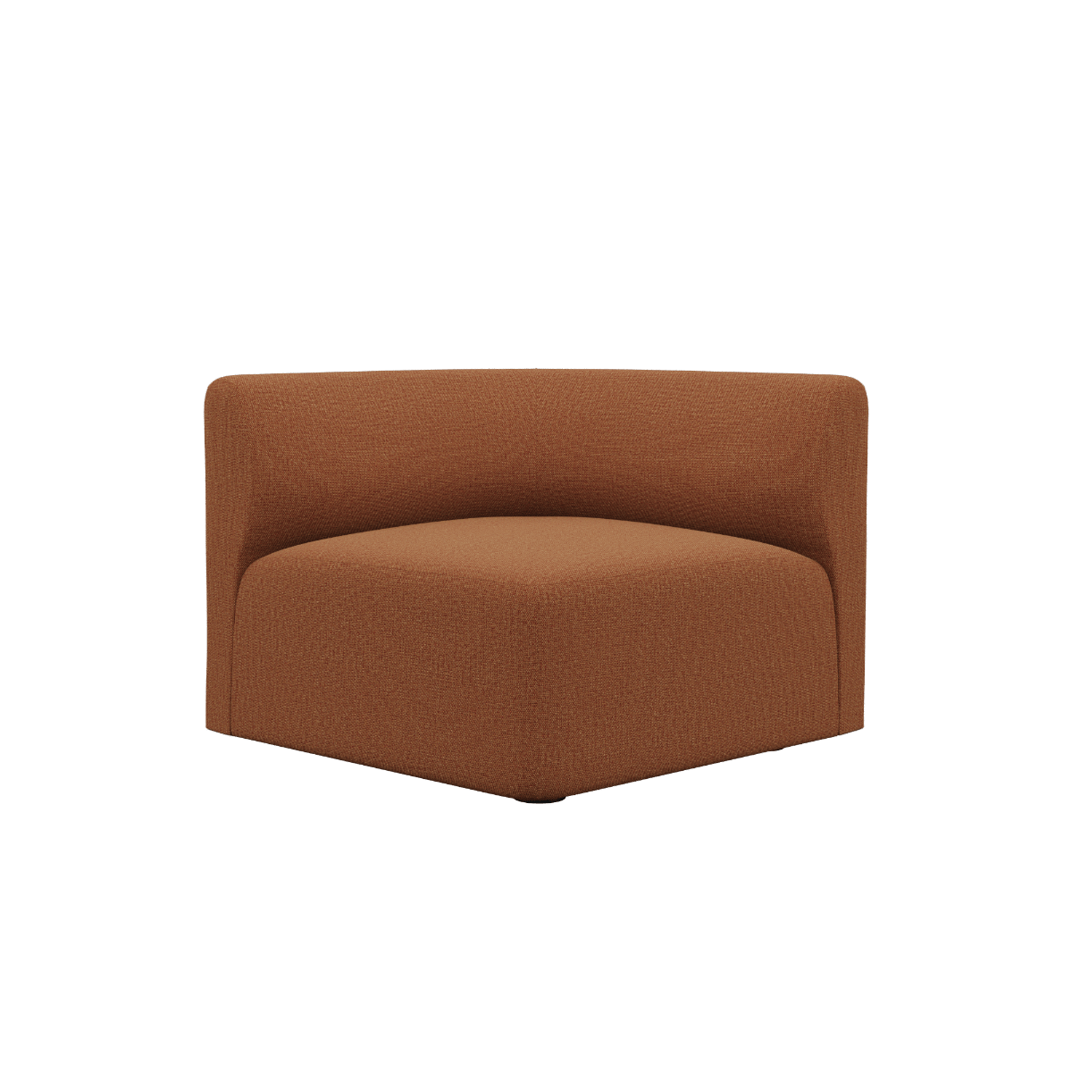 Fjord Sofa - Corner Section Right | Fjord Sofa - Corner Section Right - Cosmo Terracotta | SACKit