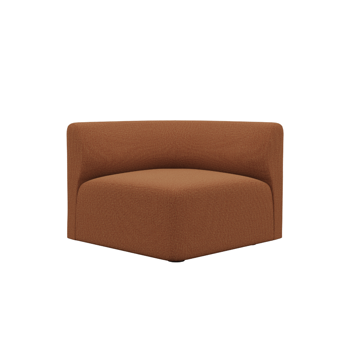 Fjord Sofa - Corner Section Left | Fjord Sofa - Corner Section Left - Cosmo Terracotta | SACKit