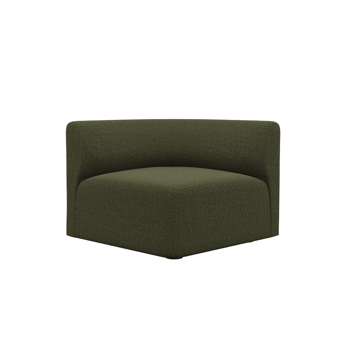 Fjord Sofa - Corner Section Right | Fjord Sofa - Corner Section Right - Cosmo Olive | SACKit