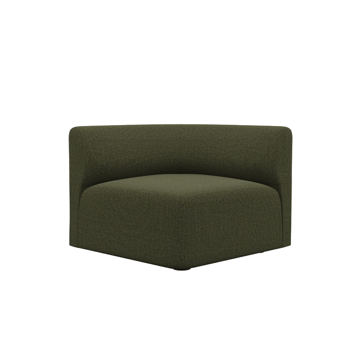 Fjord Sofa - Corner Section Left | Fjord Sofa - Corner Section Left - Cosmo Olive | SACKit