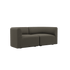 Fjord Sofa - 2 seater | Fjord Sofa - 2 seater - Sealife Brown | SACKit