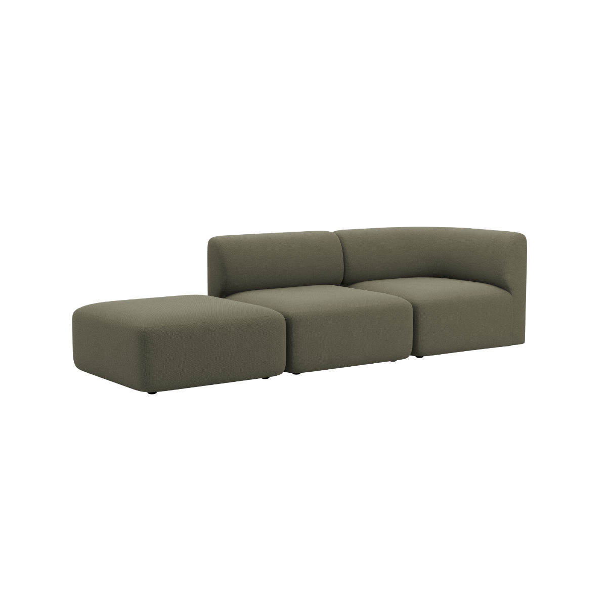 Fjord Sofa - 2 seater w/ open end