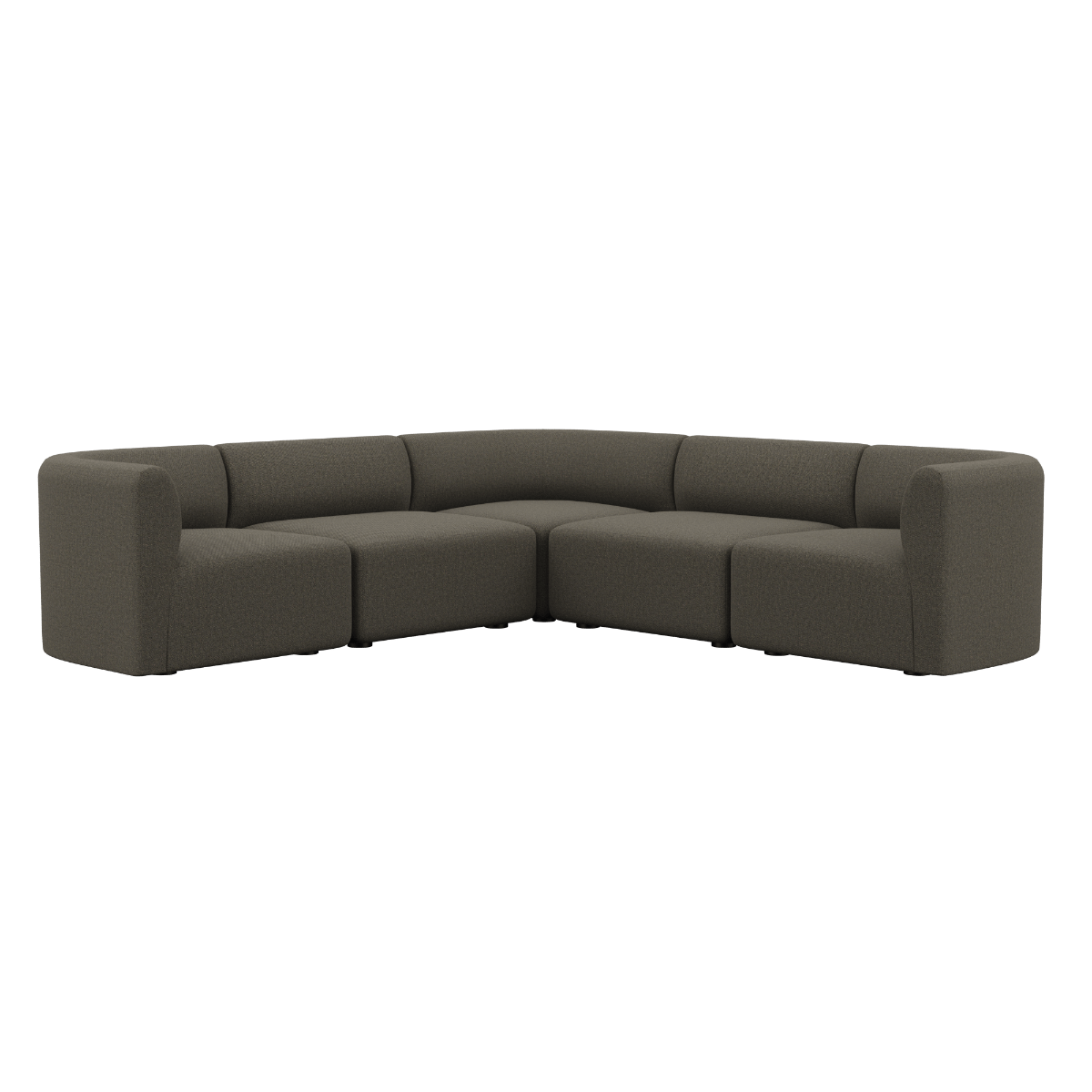 Fjord Sofa - Corner Sofa | Fjord Sofa - Corner Sofa - Sealife Brown | SACKit