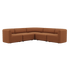 Fjord Sofa - Corner Sofa | Fjord Sofa - Corner Sofa - Cosmo Terracotta | SACKit
