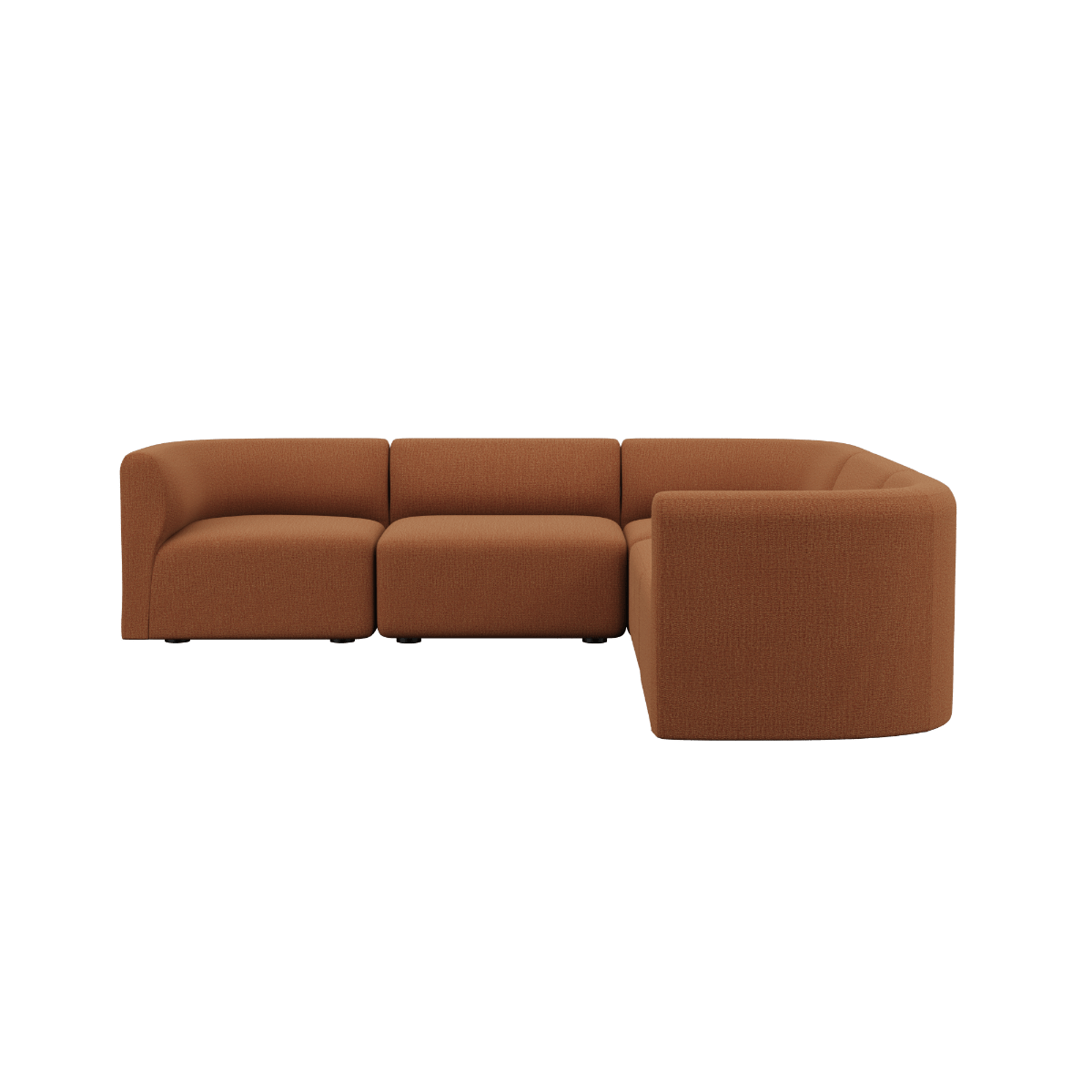 Fjord Sofa - Corner Sofa | Fjord Sofa - Corner Sofa - Cosmo Terracotta | SACKit