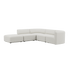 Fjord Sofa - Corner Sofa w/ open end | Fjord Sofa - Corner Sofa w/ open end - Sealife Ivory | SACKit