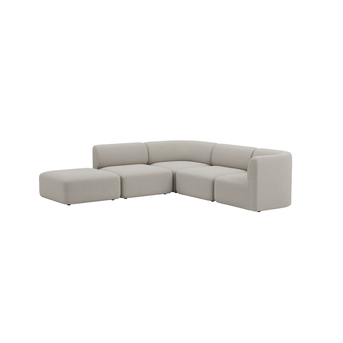 Fjord Sofa - Corner Sofa w/ open end