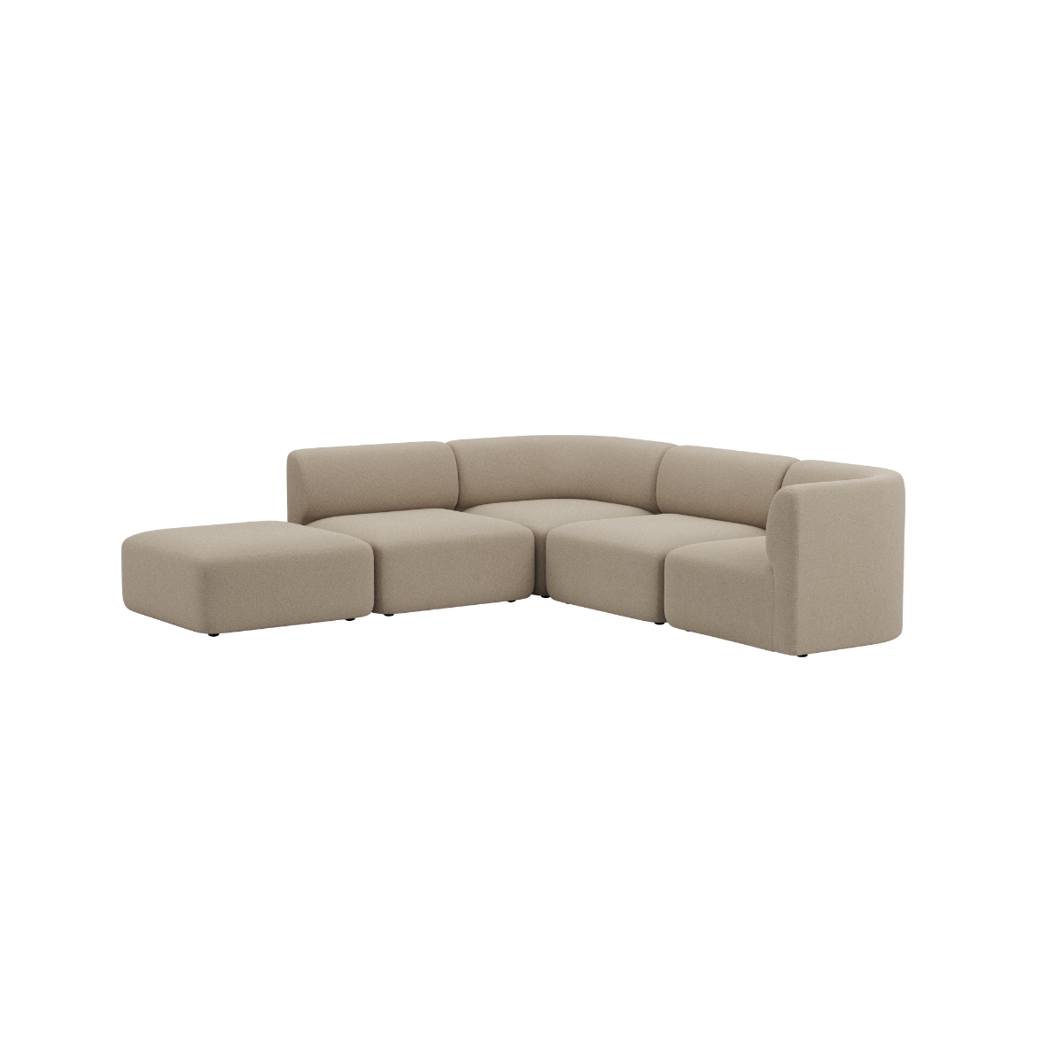 Fjord Sofa - Corner Sofa w/ open end