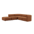 Fjord Sofa - Corner Sofa w/ open end | Fjord Sofa - Corner Sofa w/ open end - Cosmo Terracotta | SACKit