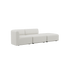 Fjord Sofa - 2 seater w/ open end | Fjord Sofa - 2 seater w/ open end - Sealife Ivory Højre | SACKit
