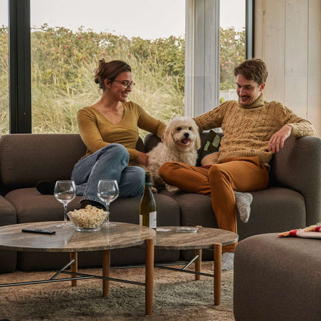 Arv Coffee Table Ø60 i Natural Oak – miljøbillede