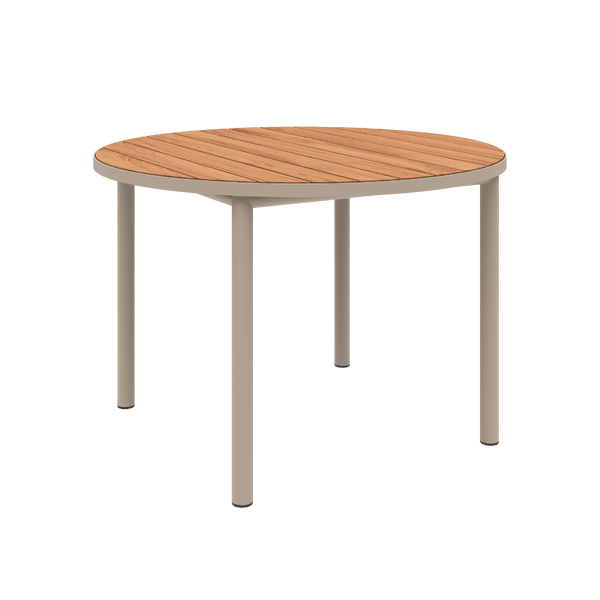 Kirra Dining Table Ø110 | Kirra Dining Table Ø110 - Taupe | SACKit