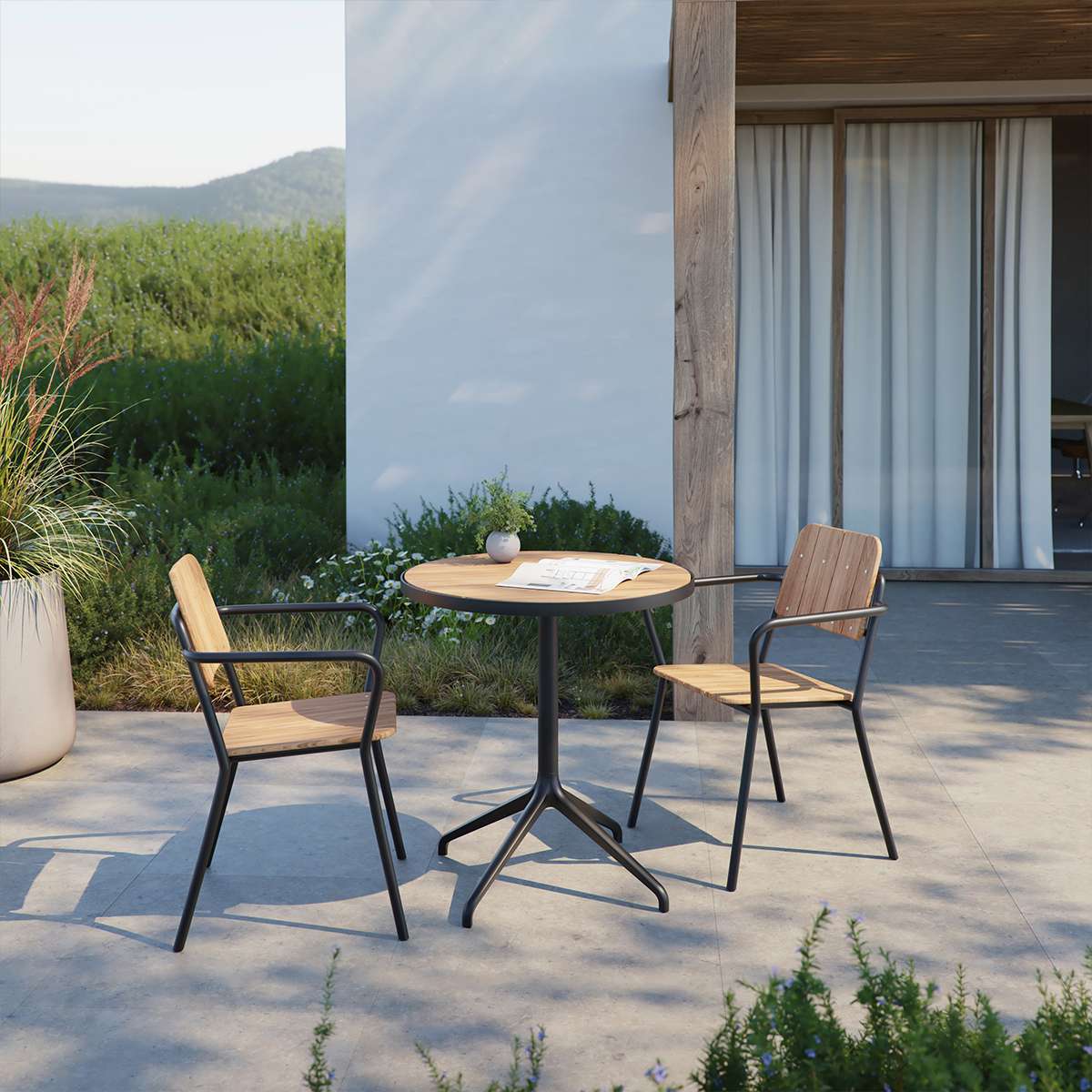 Kirra Patio Chair | Kirra Patio Chair - Noir | SACKit