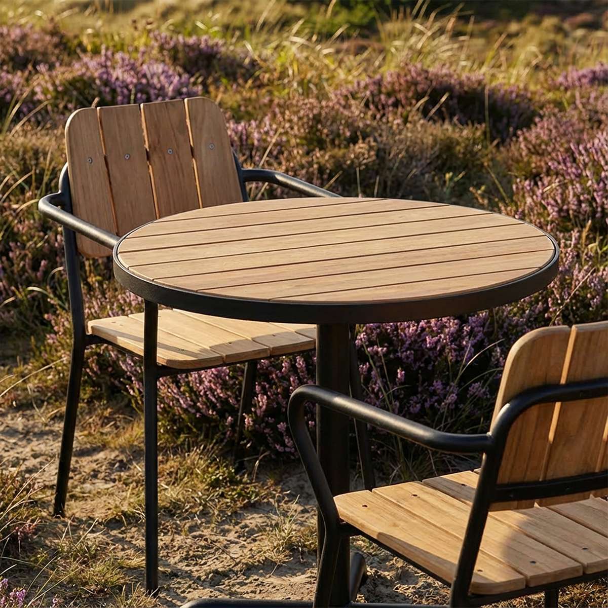 Kirra Cafe Table & 2 Kirra Patio Chair