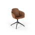 Chair no. One S2 Black Swivel | Chair no. One S2 Black Swivel - Luna Walnut Uden returdrej | SACKit