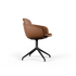 Chair no. One S2 Black Swivel | Chair no. One S2 Black Swivel - Terra Safari Med returdrej | SACKit