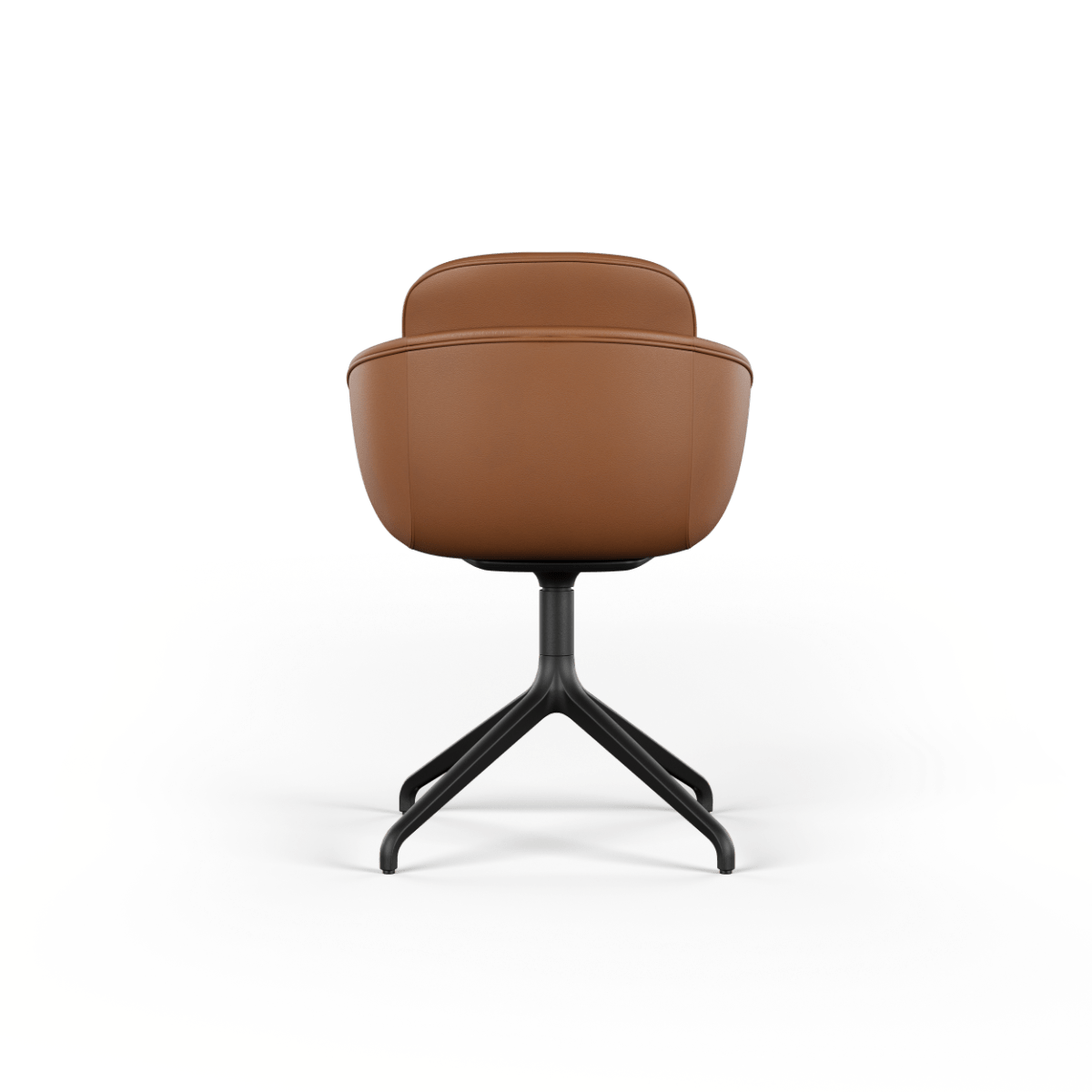 Chair no. One S2 Black Swivel | Chair no. One S2 Black Swivel - Terra Safari Med returdrej | SACKit