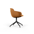 Chair no. One S2 Black Swivel | Chair no. One S2 Black Swivel - Luna Sandstone Med returdrej | SACKit