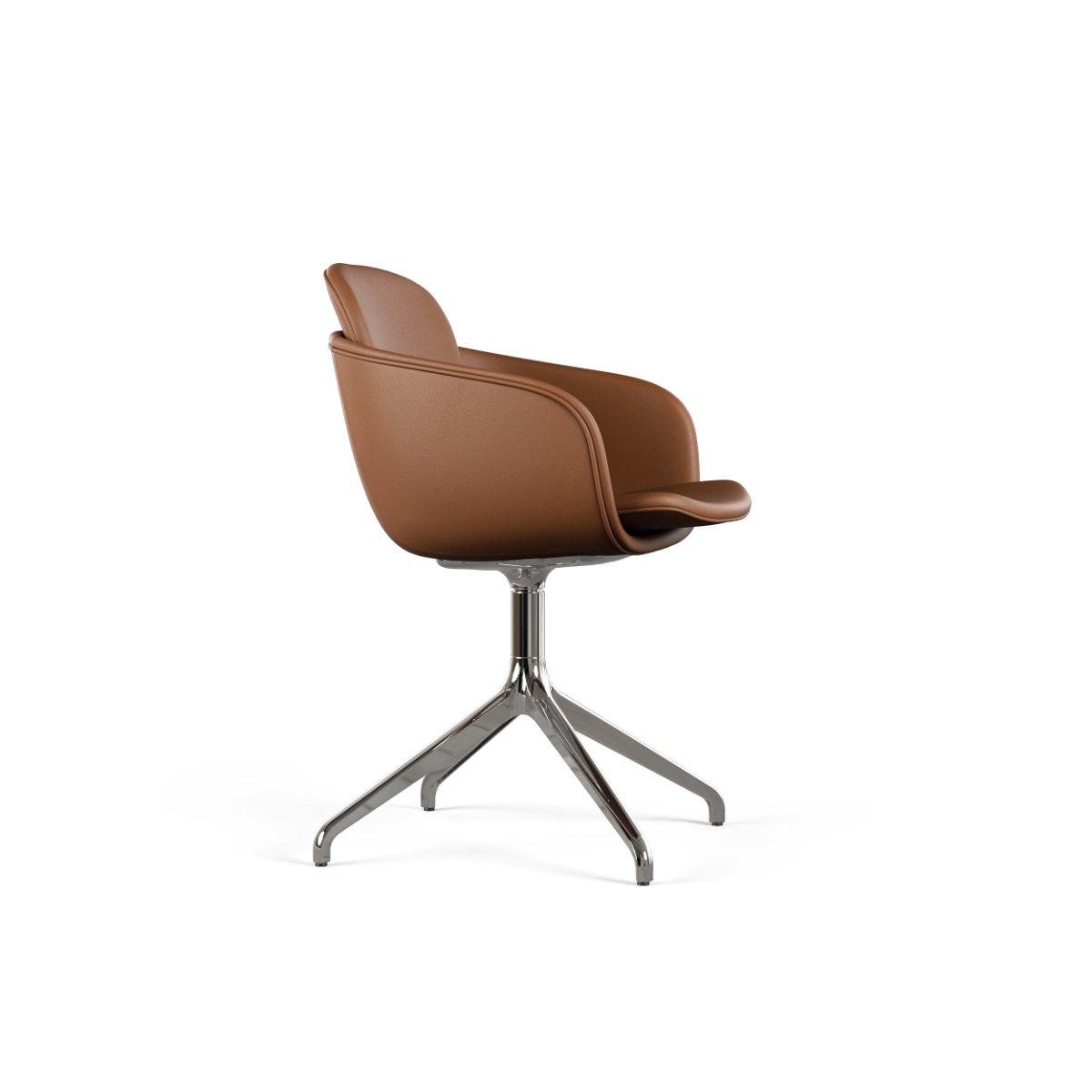 Chair no. One S2 Polished Swivel | Chair no. One S2 Polished Swivel - Terra Safari Uden returdrej | SACKit