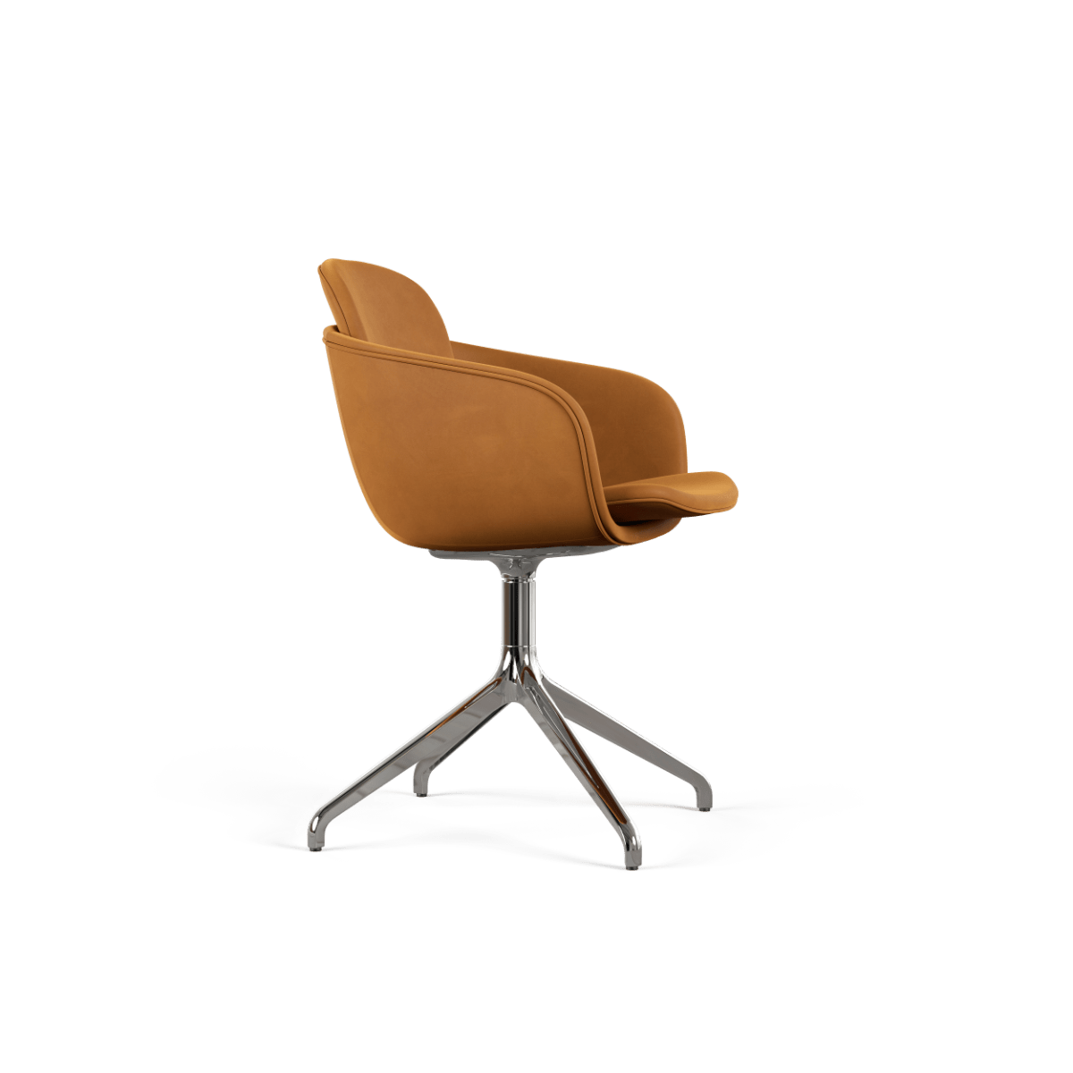 Chair no. One S2 Polished Swivel | Chair no. One S2 Polished Swivel - Luna Sandstone Uden returdrej | SACKit